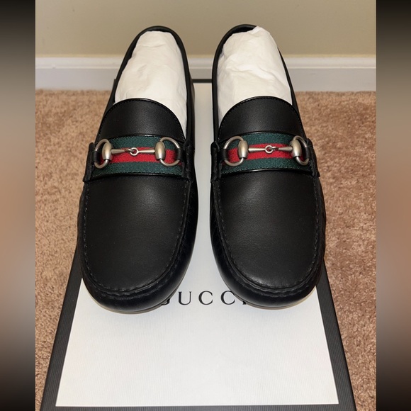 Gucci Driver Logo Horsebit - Picture 1 of 8